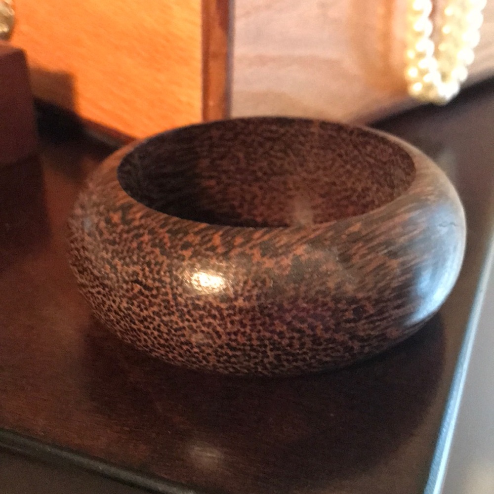 Chunky Wood Bracelet